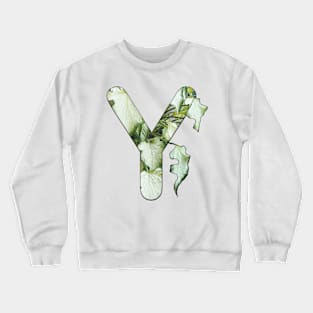 Letter Y Crewneck Sweatshirt